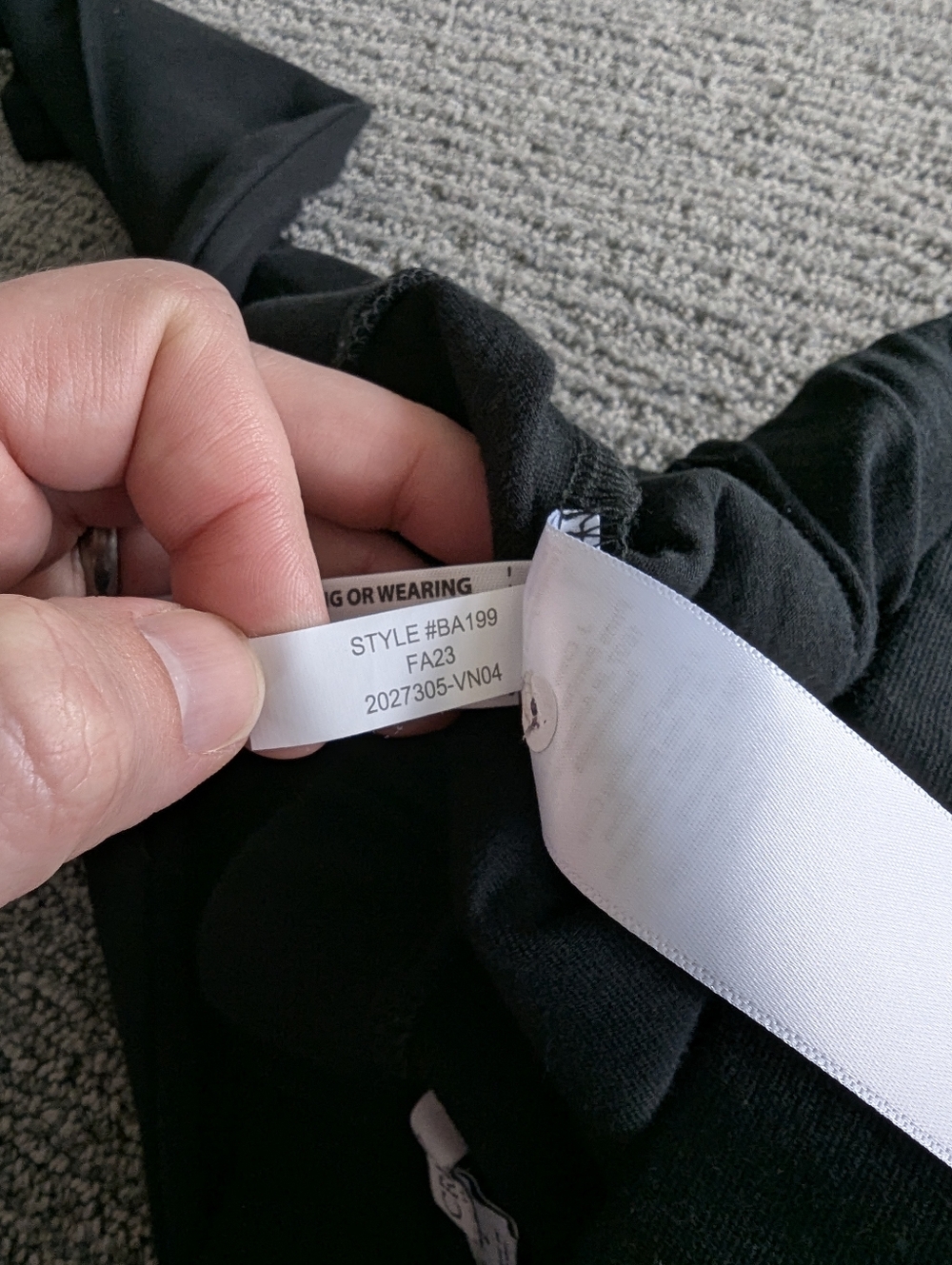 J. Crew Pintuck Sweatpants Black Pull On Pants Pockets - Picture 10 of 10